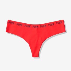 Victoria’s Secret Pink NEW! No-show thongs Size M.